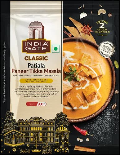 Patiala Paneer Tikka Masala pack